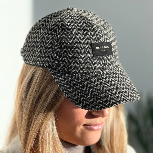 De La Mur Dana Gorra caps beige svart