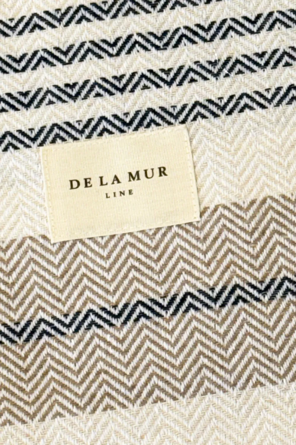 De La Mur Tossa strandhåndkle 102x162 stripet blått