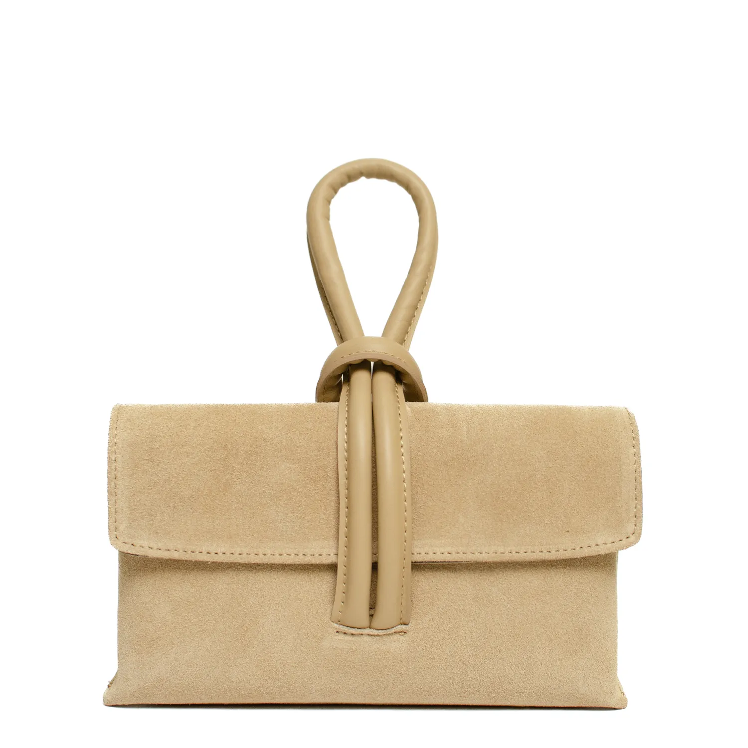 Latalia Barletta mockaveske sand 23 cm clutch