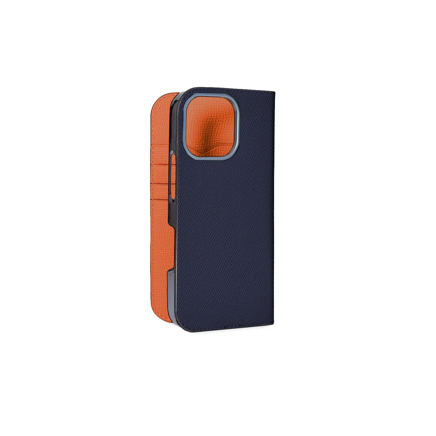 Bonaventura Nobile iPhone 16 Pro Max dagboketui Etoupe skinn