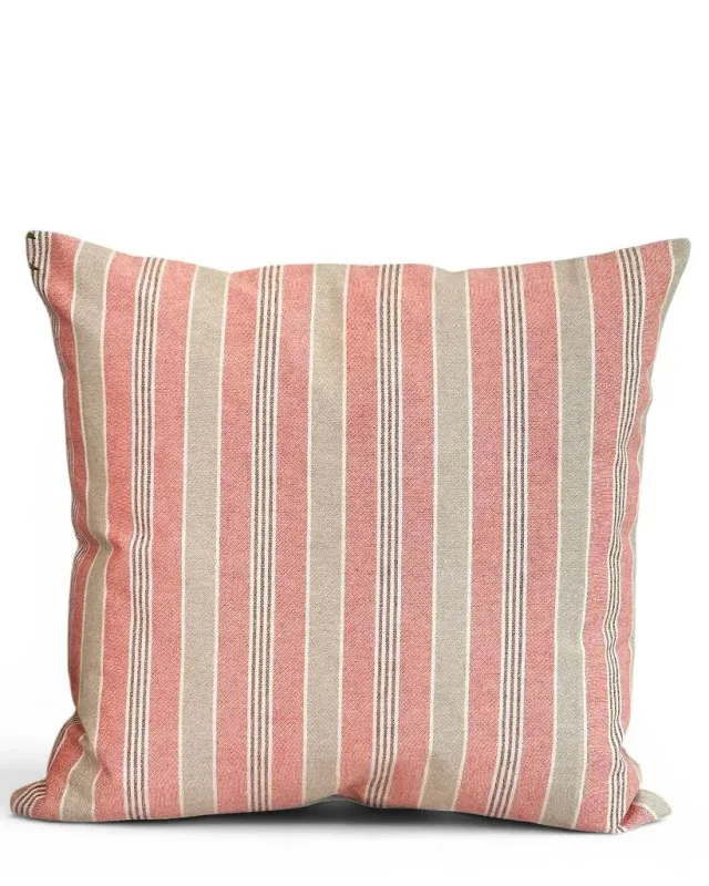 De La Mur Rane putevar stripet beige 50x50 cm