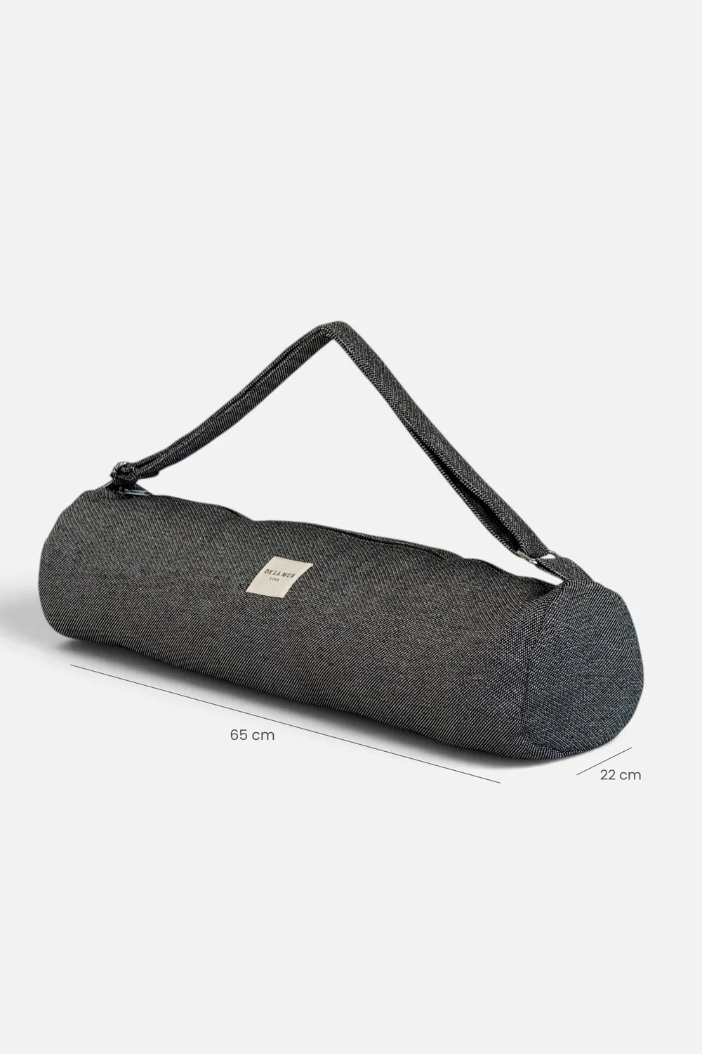De La Mur Sinay Yoga yogaveske til matte svart 65 cm