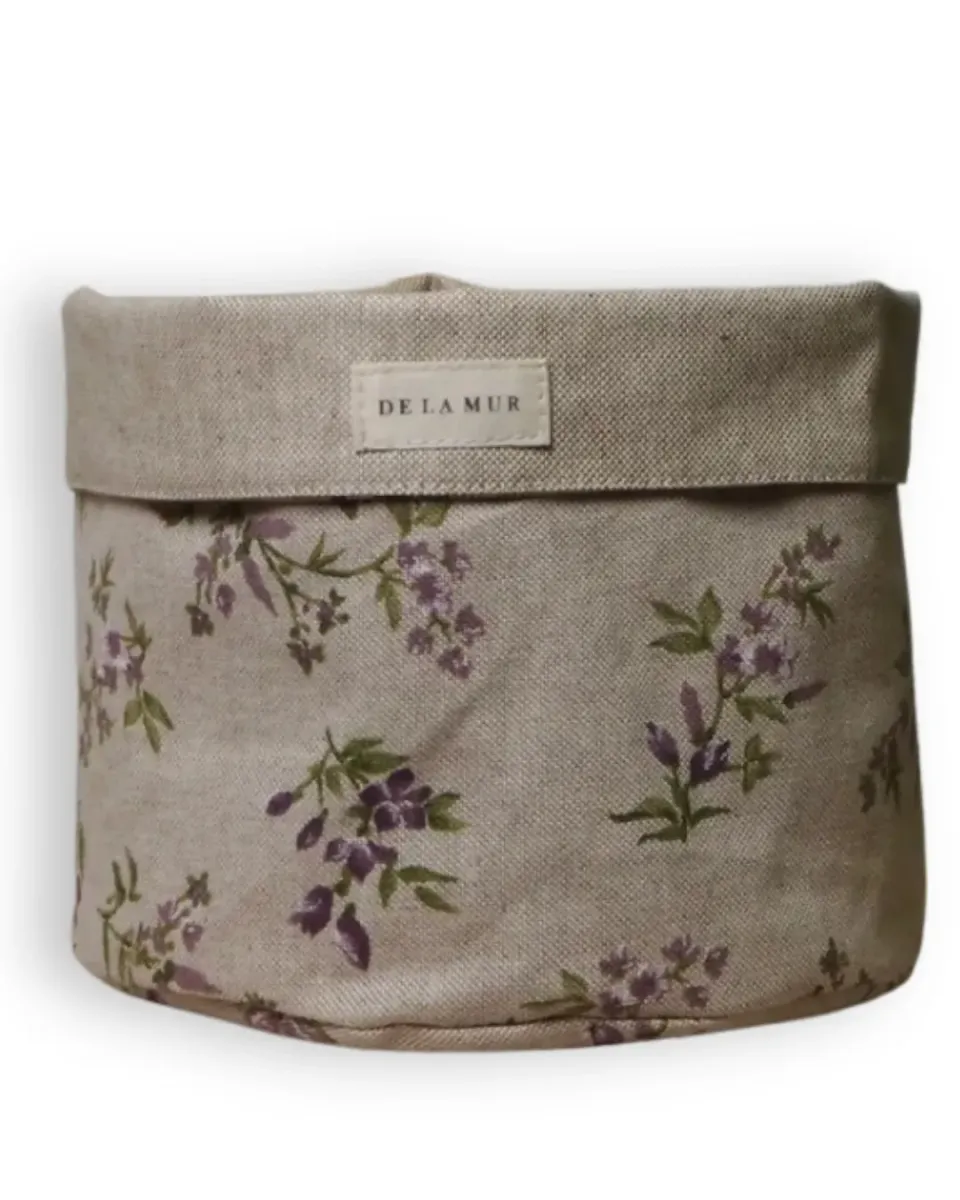 De La Mur Pun kurv medium blomster 18 cm