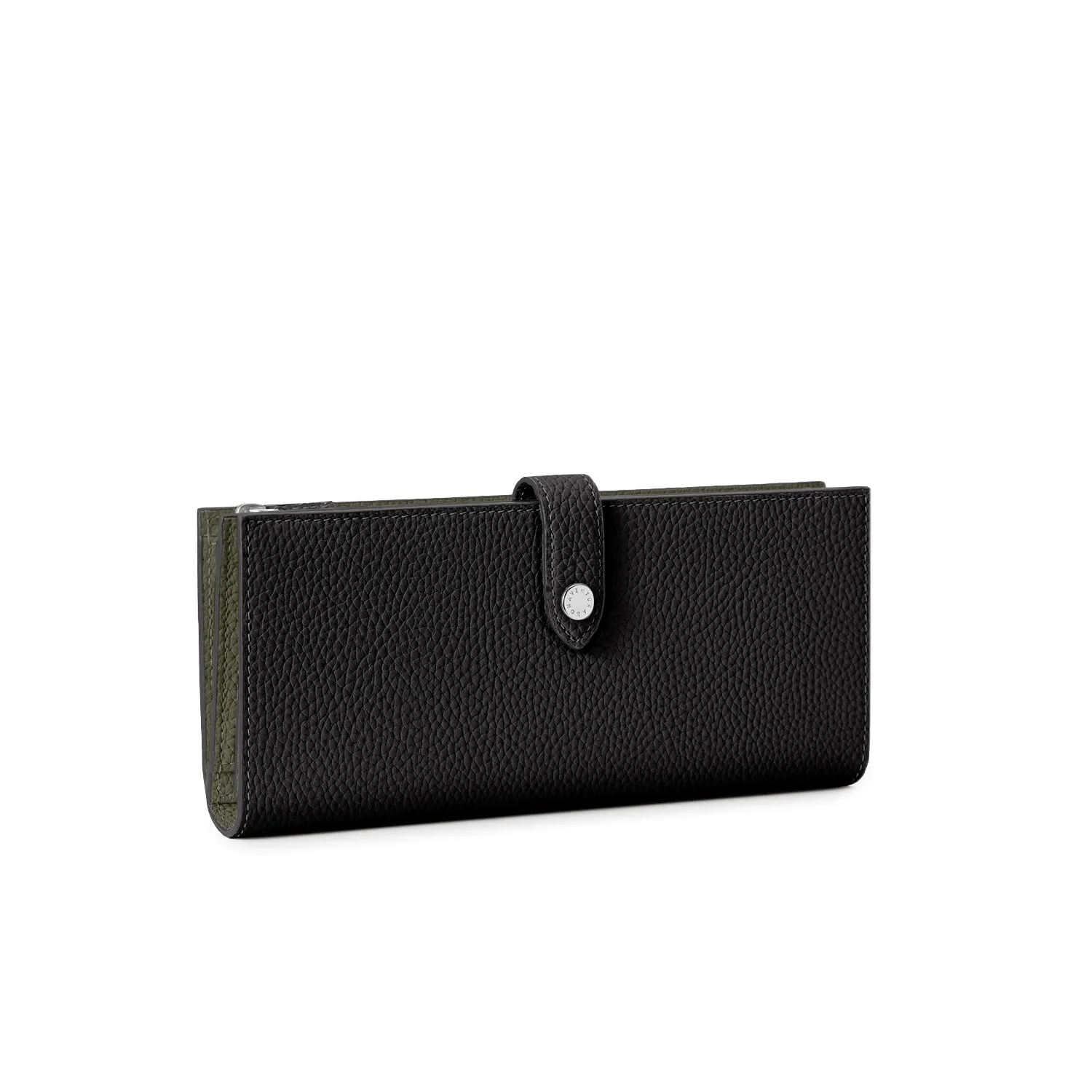 Bonaventura Belted Multi lang lommebok Etoupe Gul skinn
