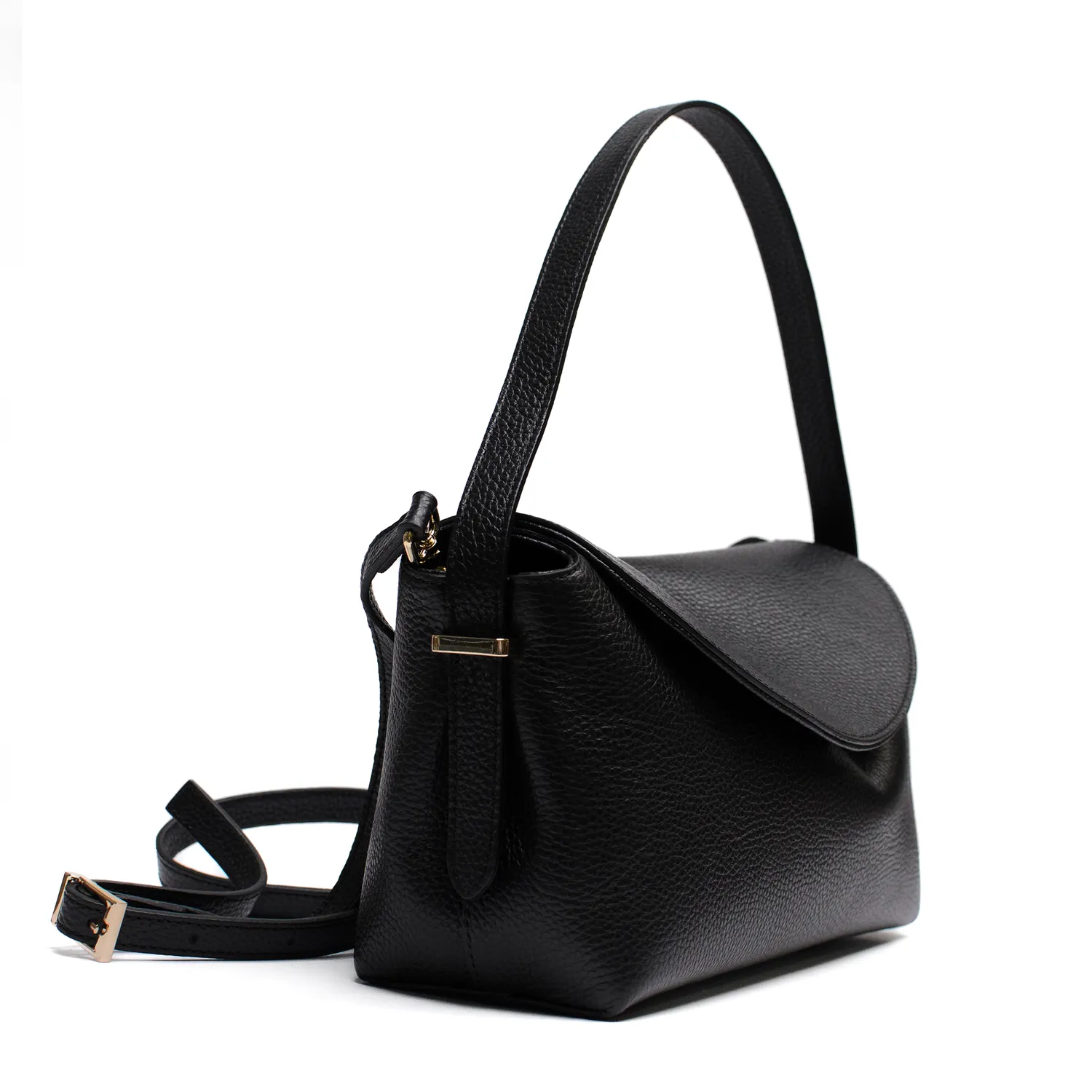 Latalia Torino mini skinnveske svart 27 cm magnet