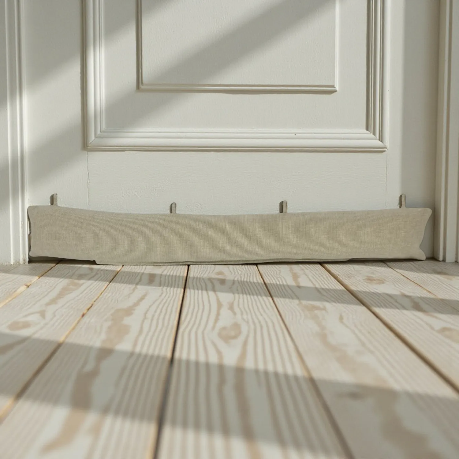 De La Mur Foz trekkstopper dør sennepsstripet 86 cm