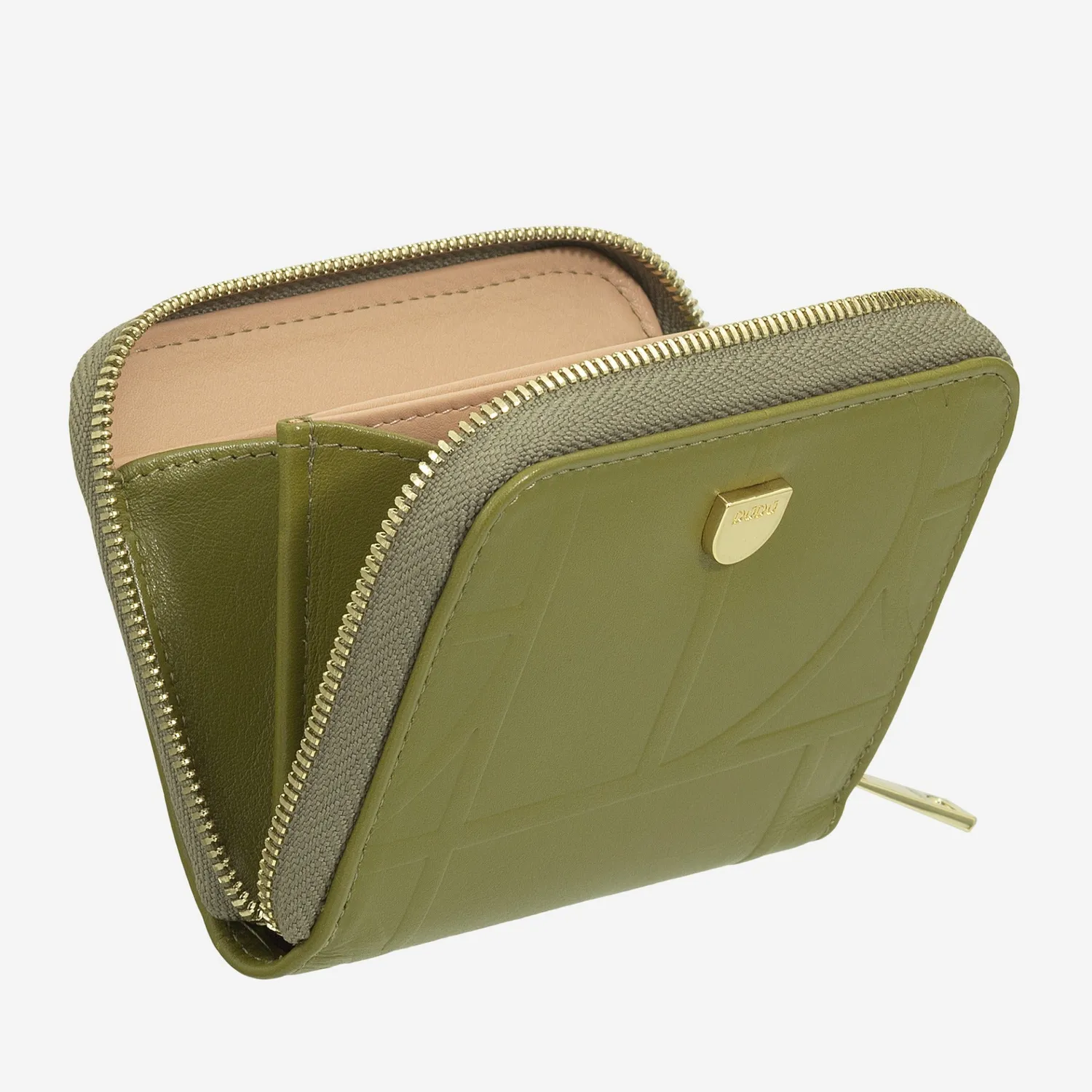 DuDubags Hokkaido myntpung Olive green nappa