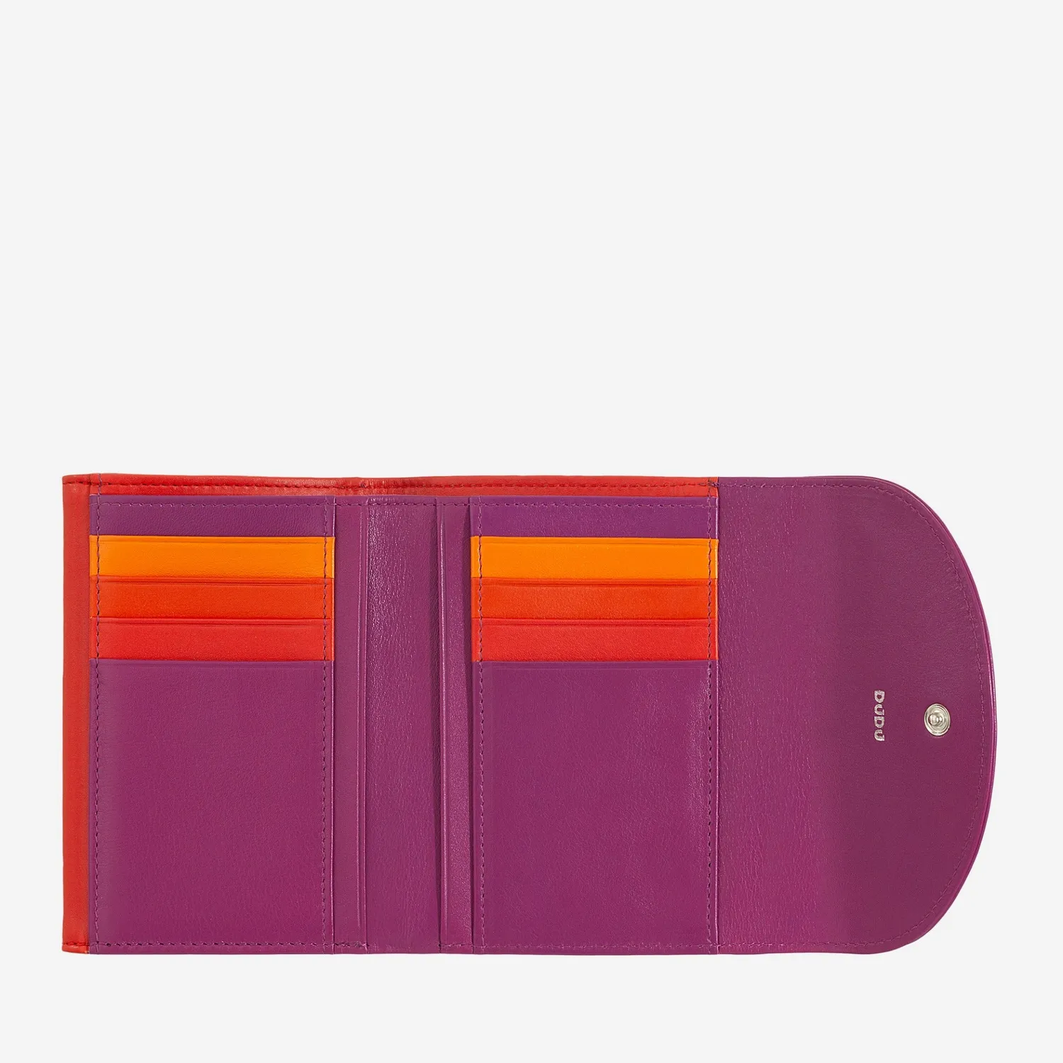 DuDubags Galapagos lommebok dame Deep purple RFID