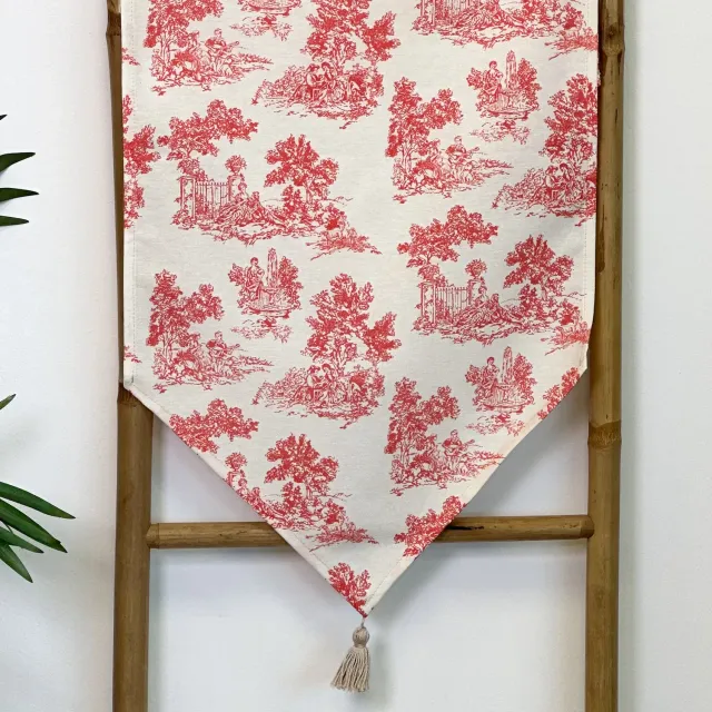 De La Mur Toy 3 bordløper 42x165 cm rosa toile