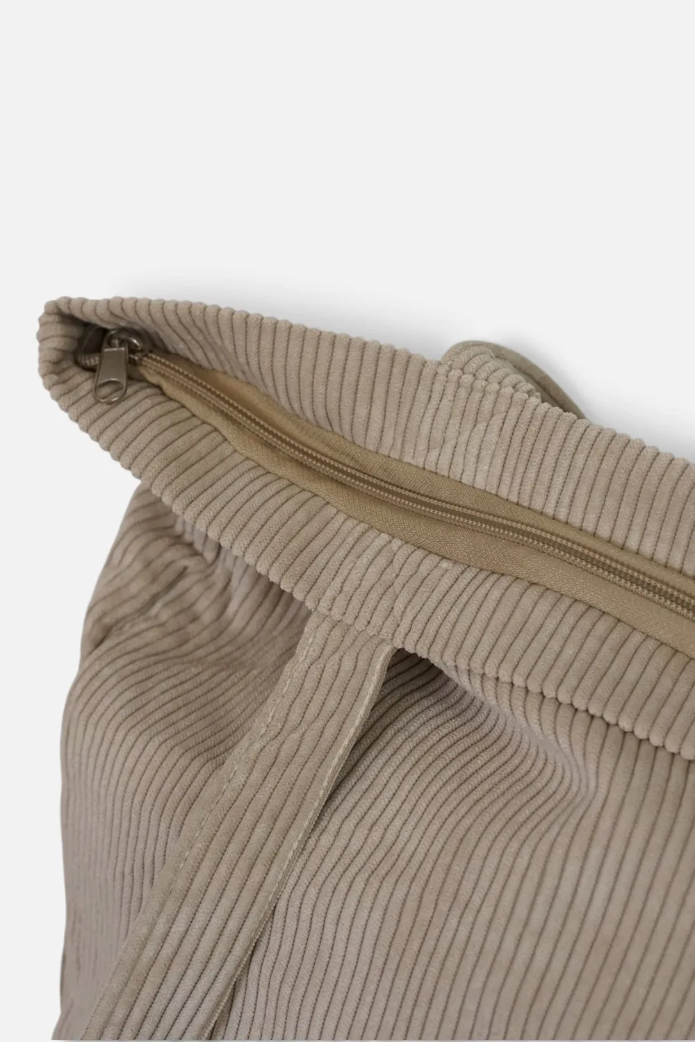 De La Mur Tofe shopper beige kordfløyel 51 cm