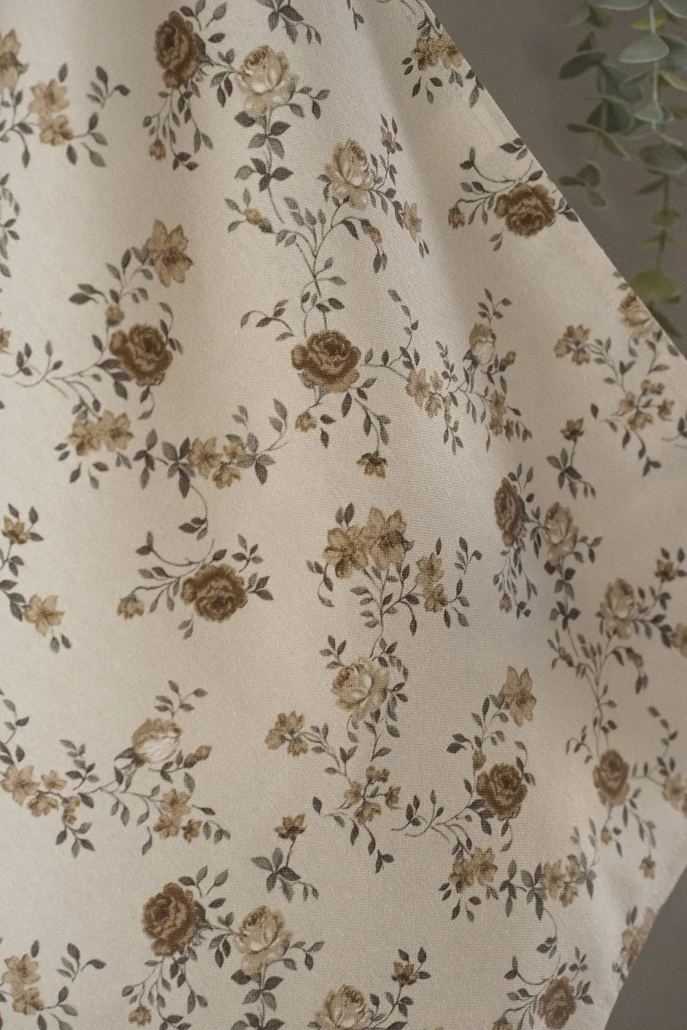 De La Mur Bara kjøkkenhåndkle 54x49 cm blomstret beige