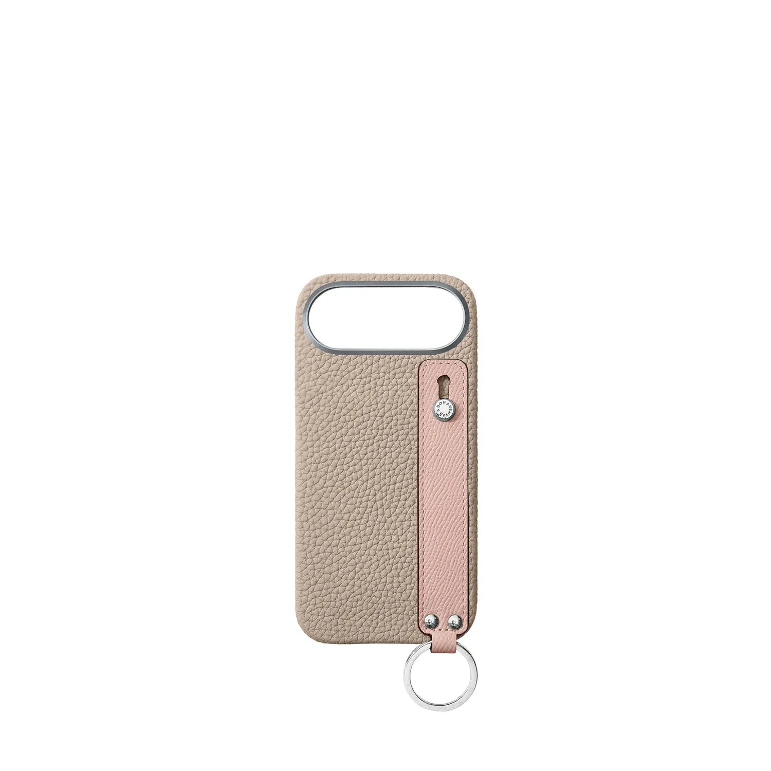 Bonaventura iPhone 17 Air bakdeksel Etoupe krympeskinn