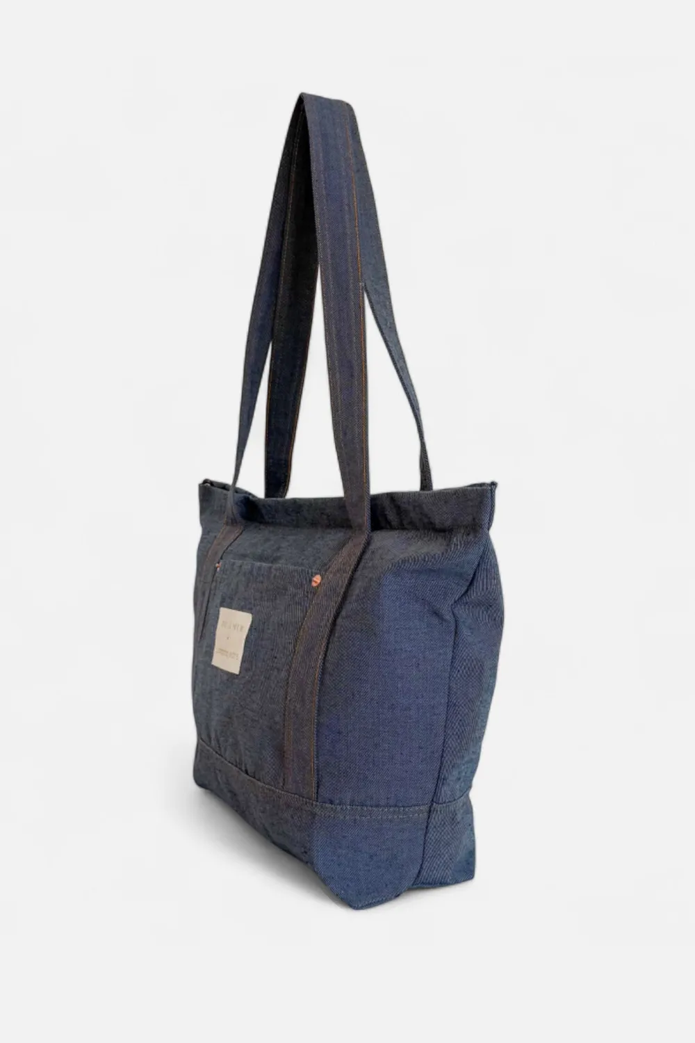 De La Mur Matcha Jeans shopper blå denim 47 cm