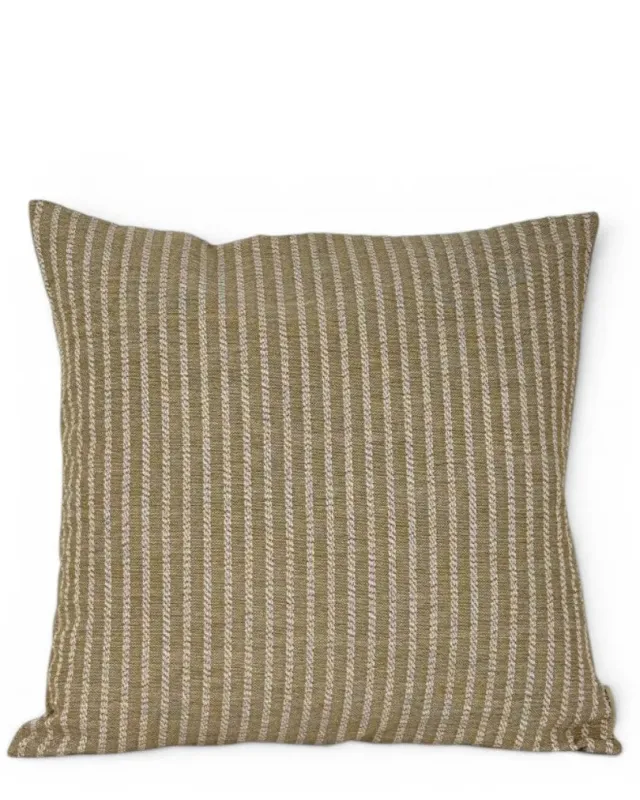 De La Mur Sage putetrekk 50x50 cm beige striper