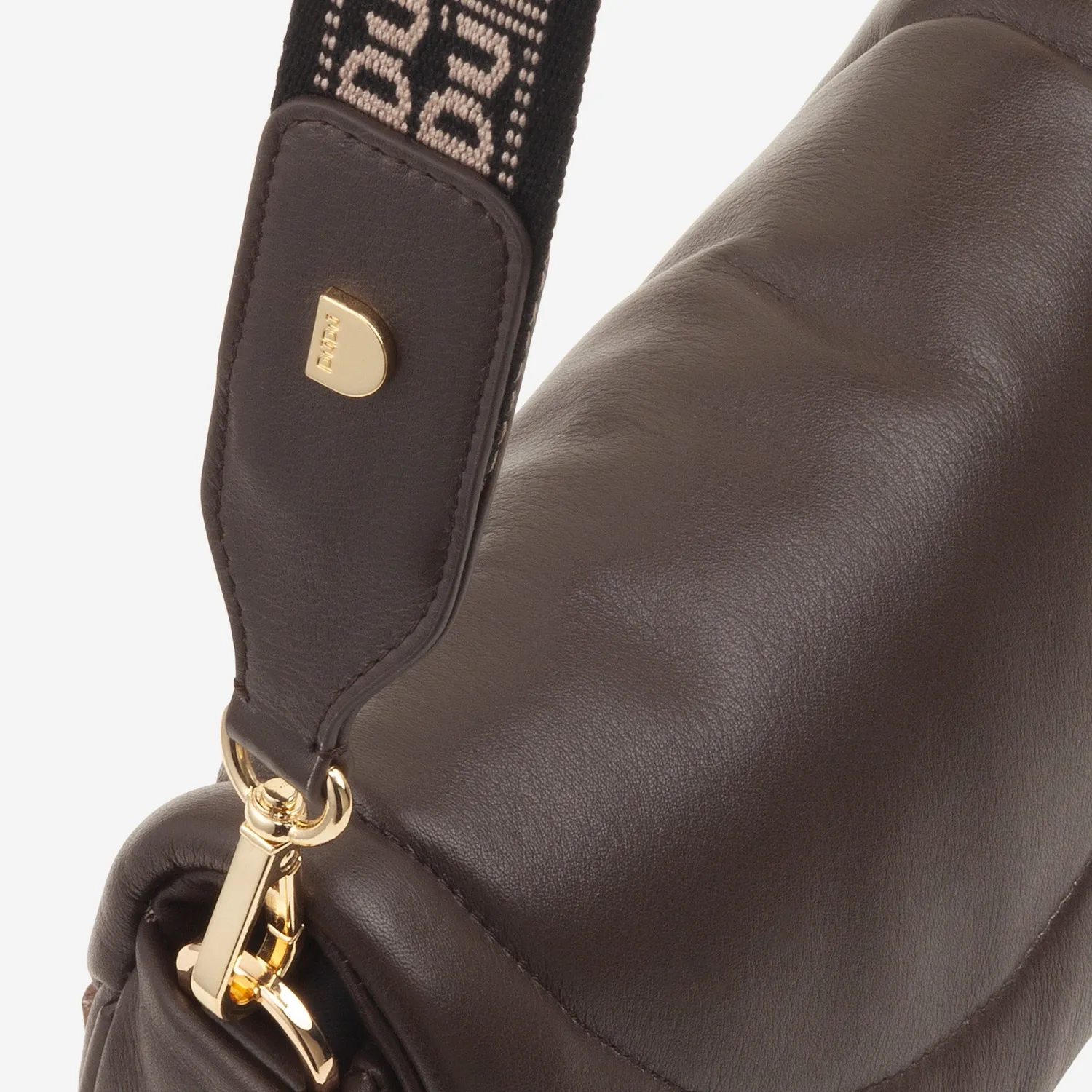 DuDubags Panarea vattert skulderveske olive green