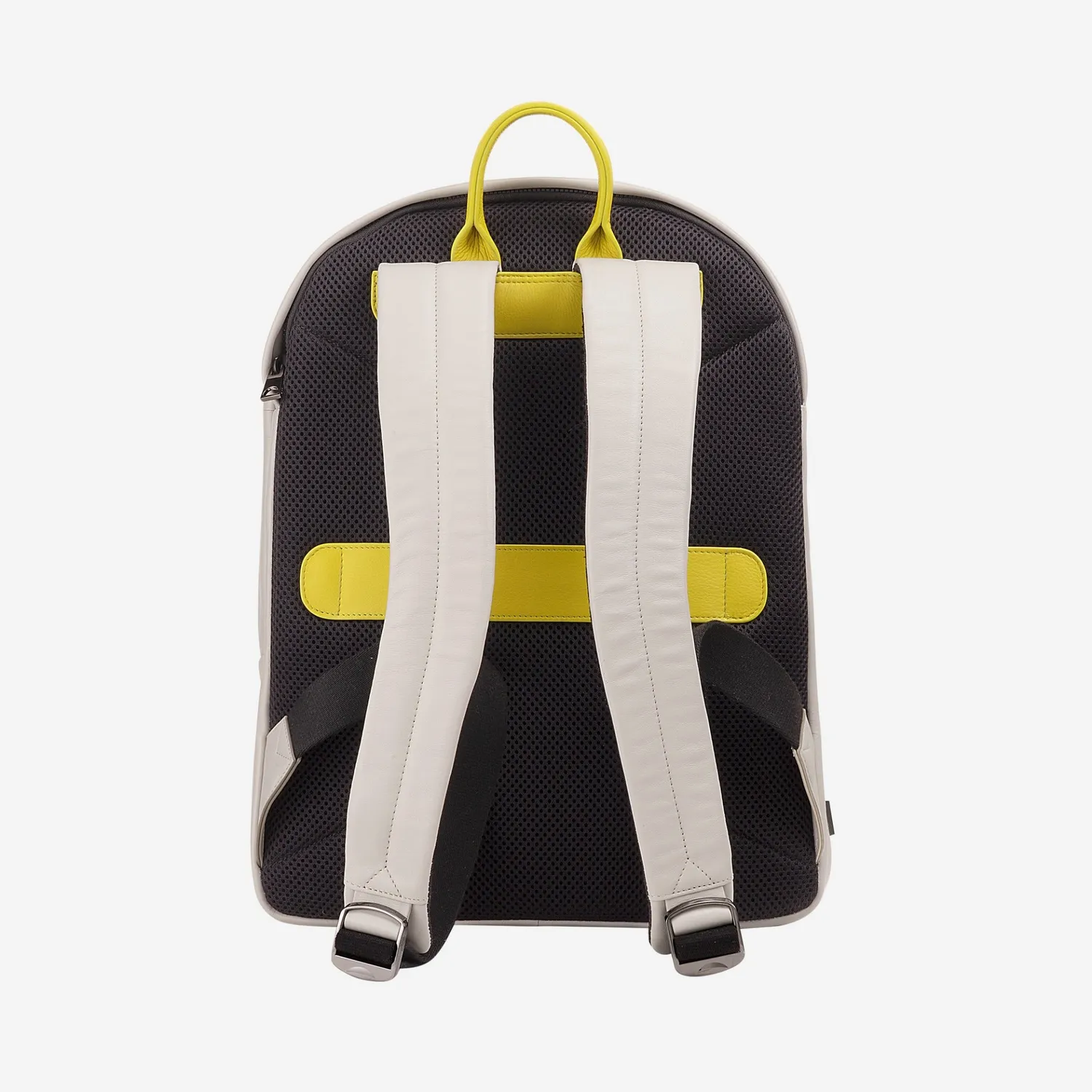 DuDubags Casablanca ryggsekk pearl ekte skinn laptop