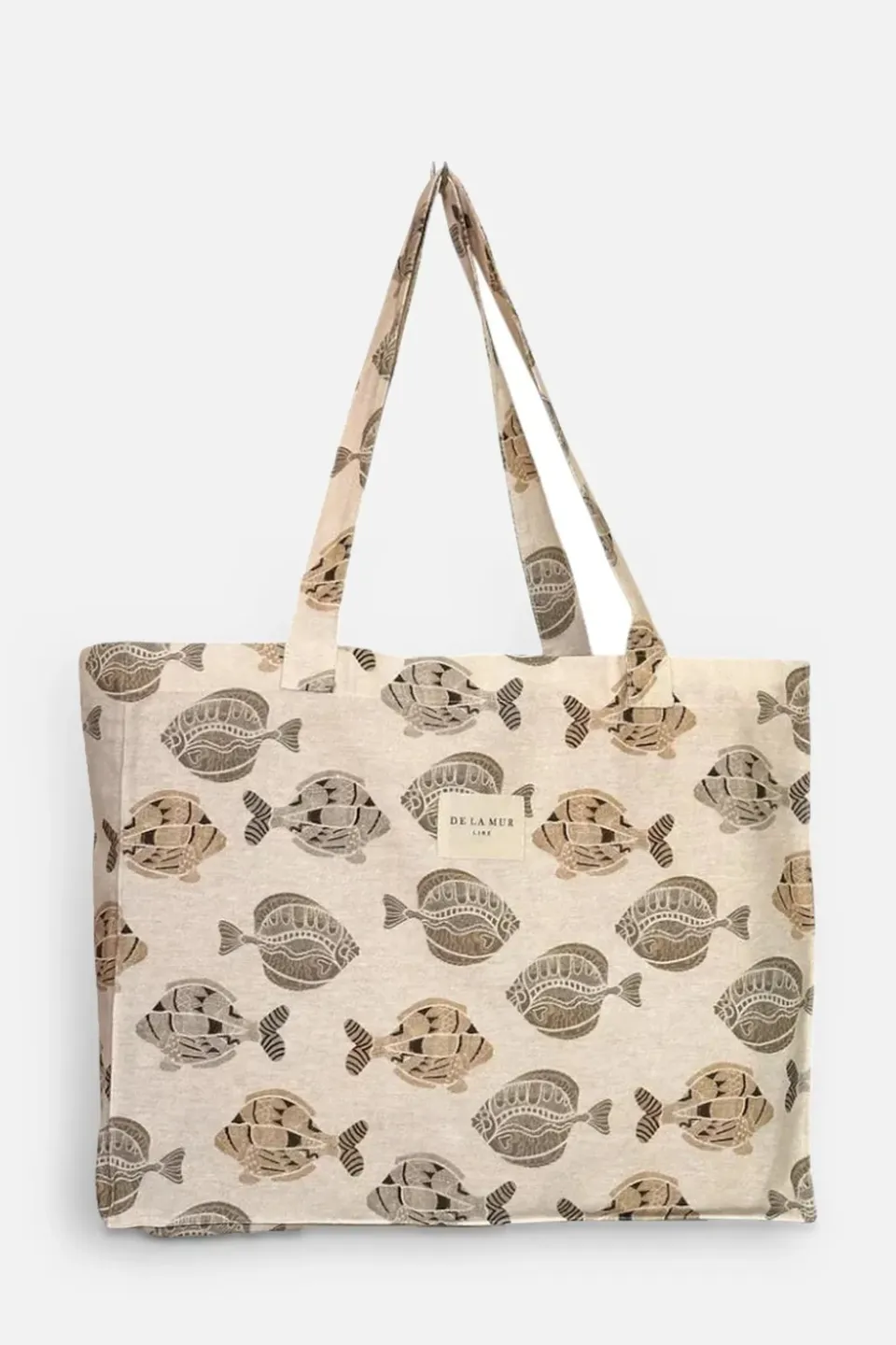 De La Mur Taba skulderveske fisk beige