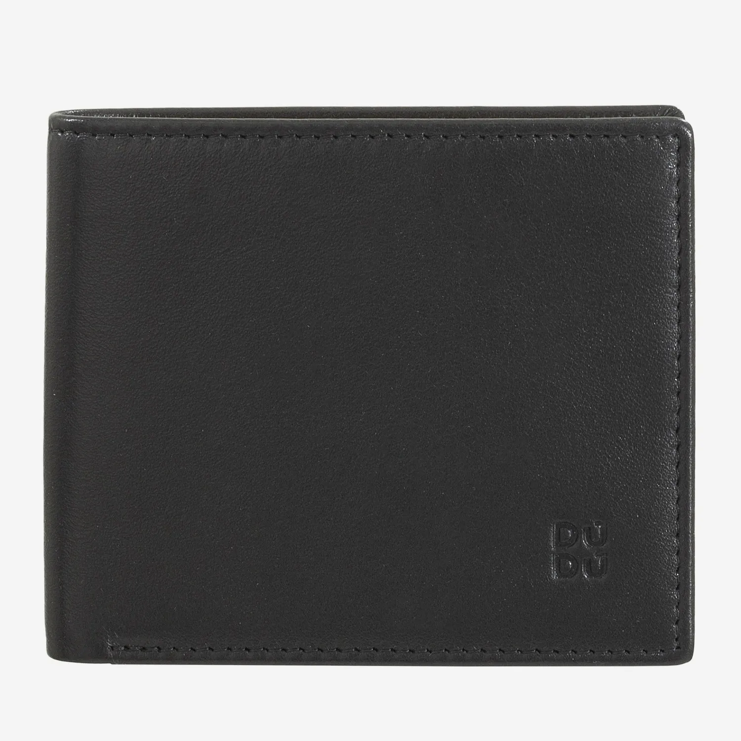 DuDubags Plinio lommebok kaffebrun RFID skinn
