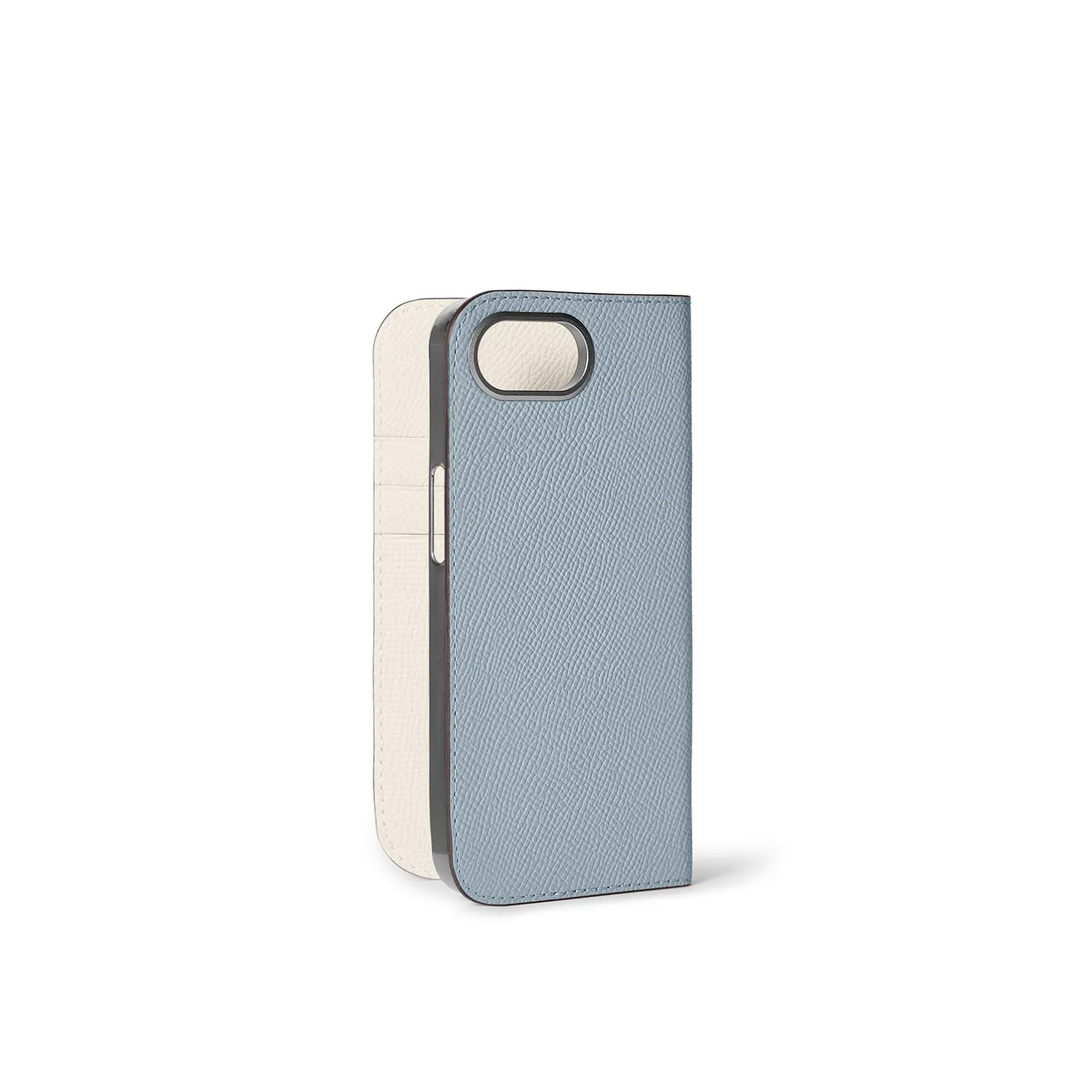 Bonaventura Nobile iPhone 16e/17e dagboketui Greige skinn