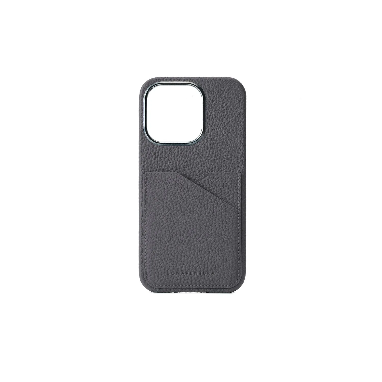 Bonaventura iPhone 15 Pro Max bakdeksel skinn etoupe