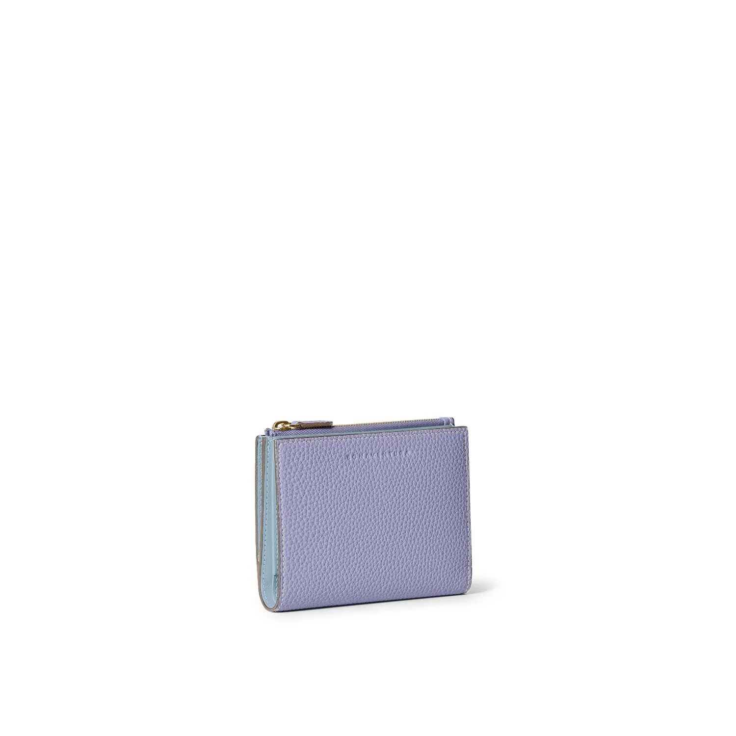 Bonaventura Bi-fold Slim lommebok Etoupe krympeskinn