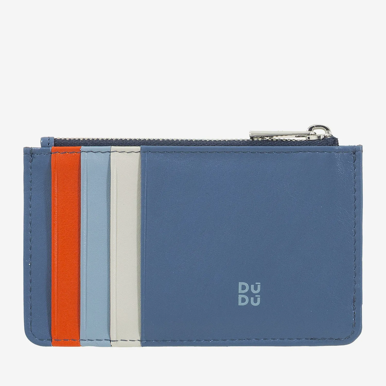DuDubags Bali kortholder denimblå glidelås