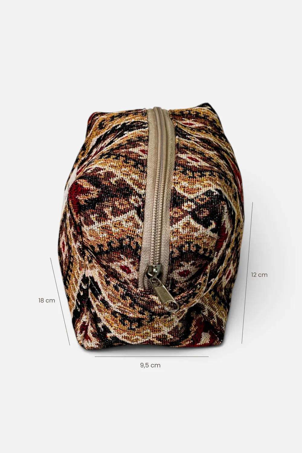 De La Mur May toalettmappe jacquard beige