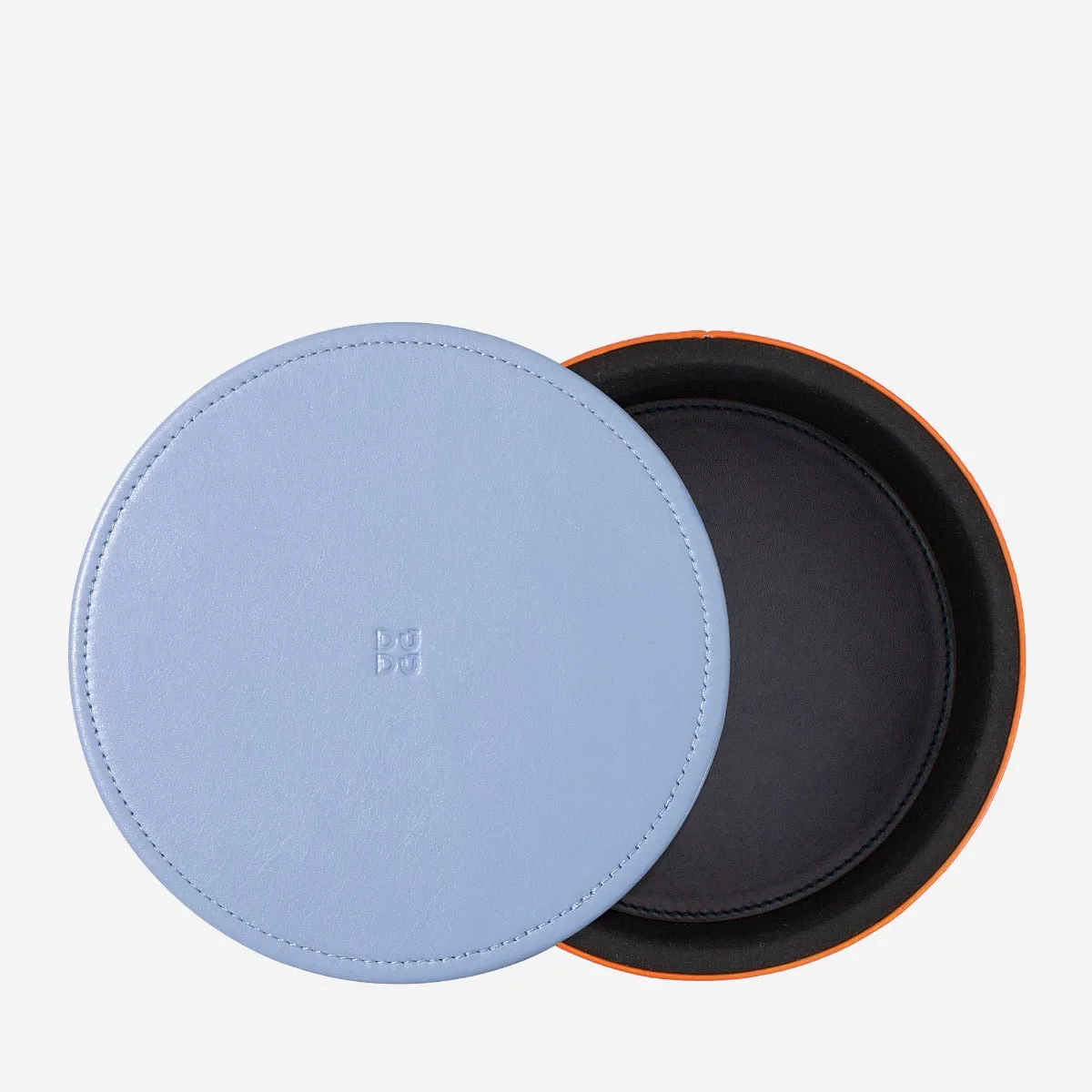 DuDubags Kandinsky skinnkrukke navy ekte skinn
