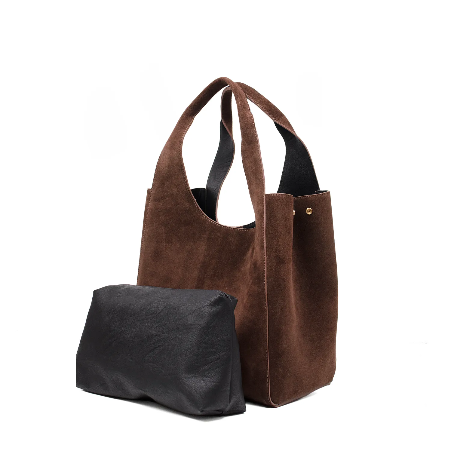 Latalia Salerno XL shopper chocolate mocka