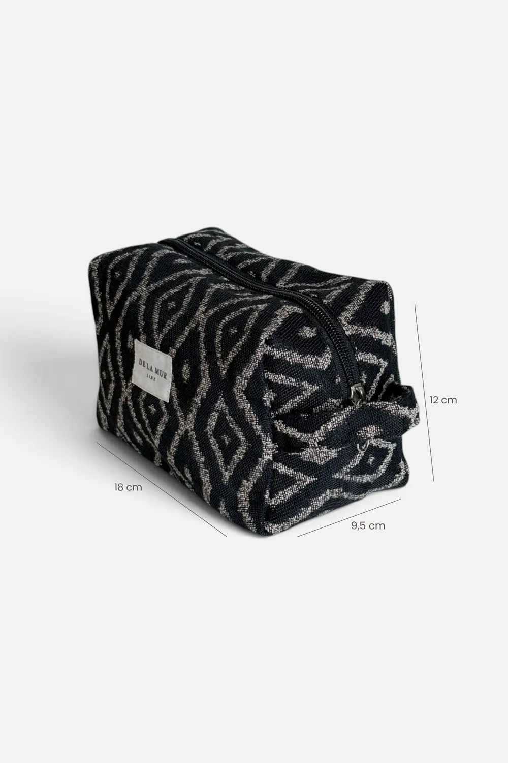 De La Mur Onix sminkepung medium svart beige