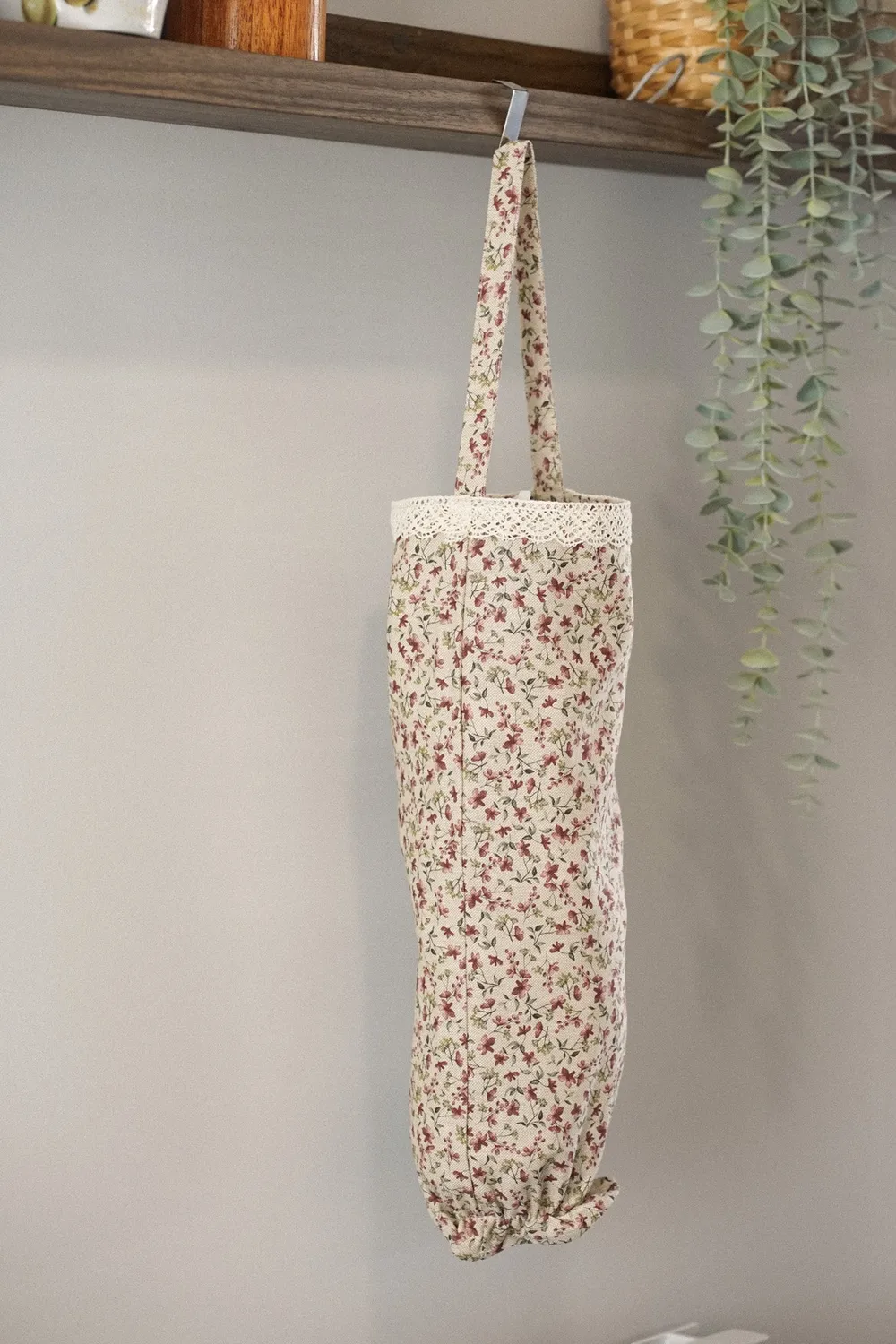 De La Mur Naila poseholder 42x20 cm rosa blomst