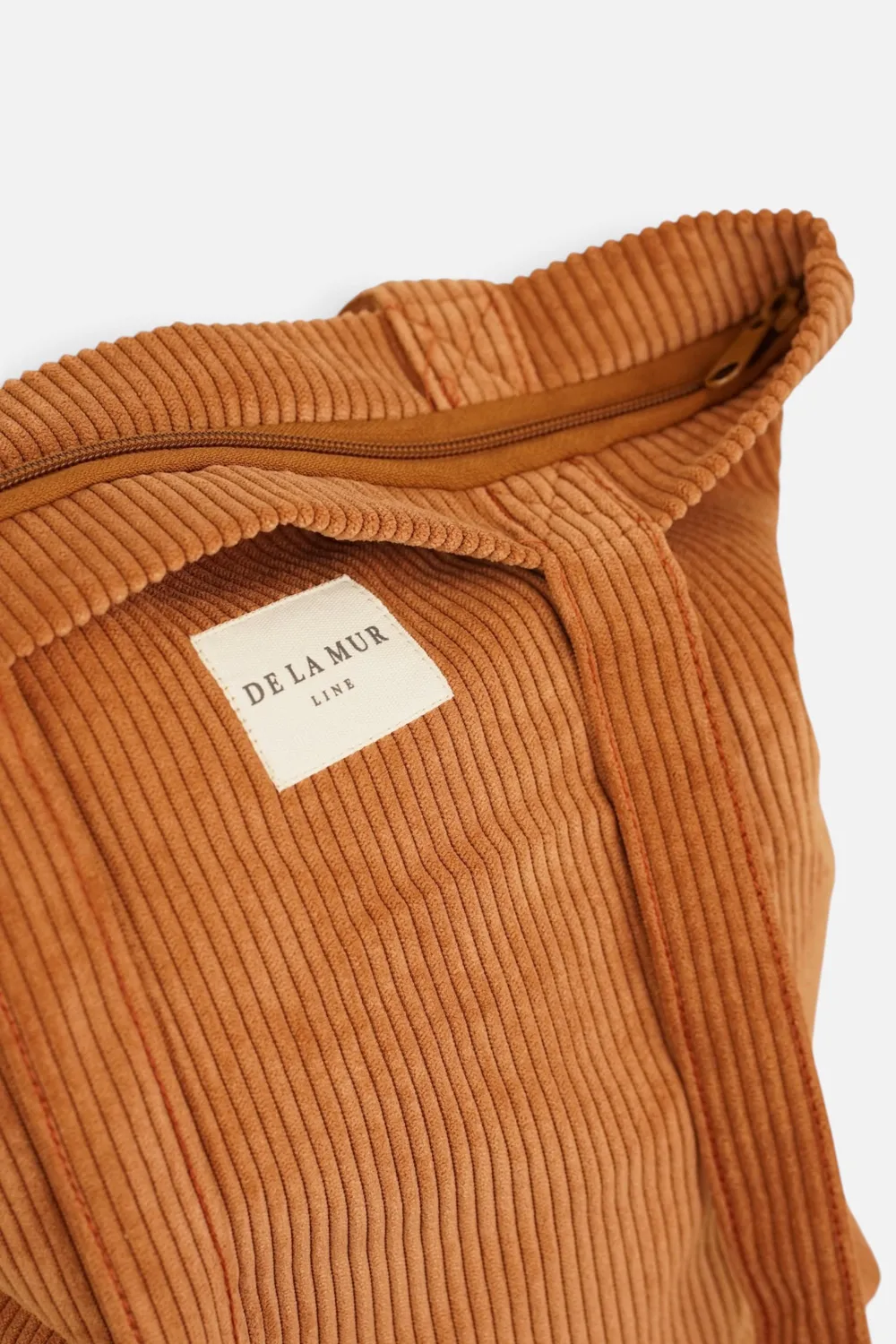 De La Mur Barro totebag kordfløyel terrakotta