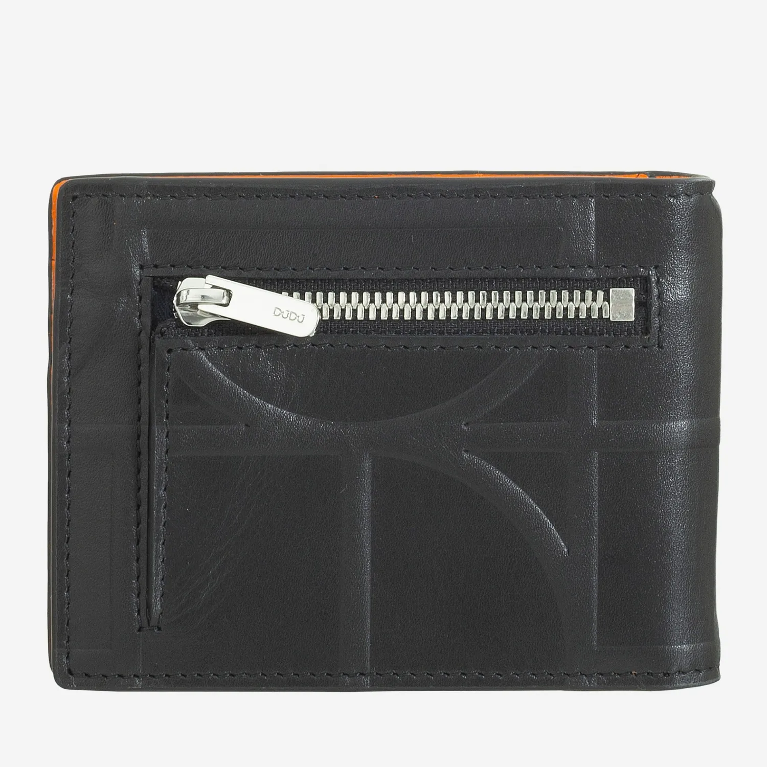 DuDubags Lipari lommebok pengeklips black bright yellow