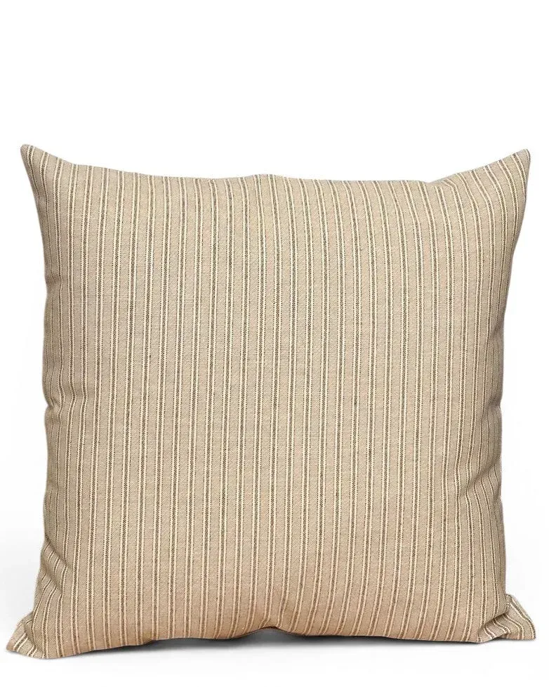 De La Mur Iris putetrekk 50x50 cm beige striper