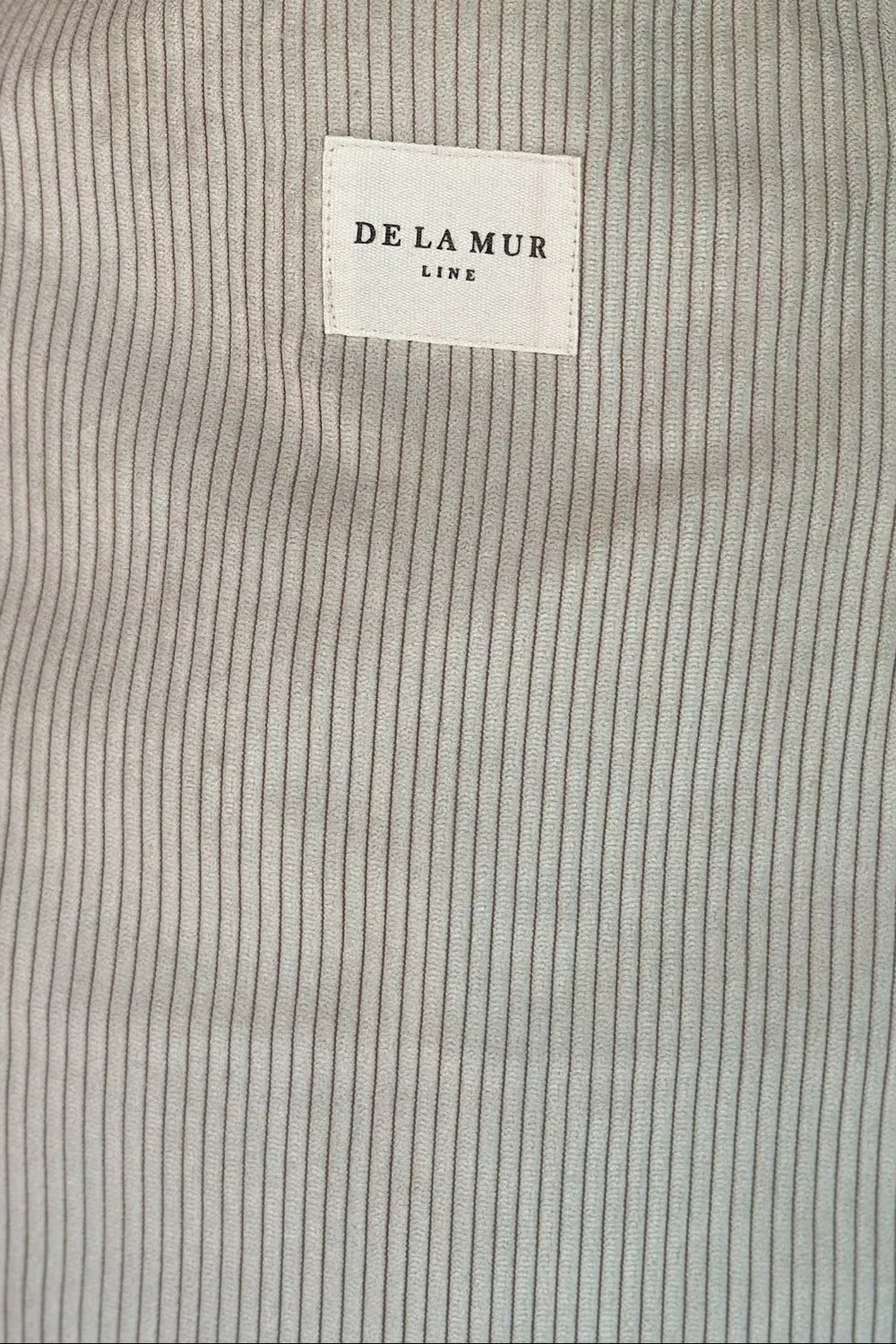 De La Mur Tofe stor shopper beige kordfløyel
