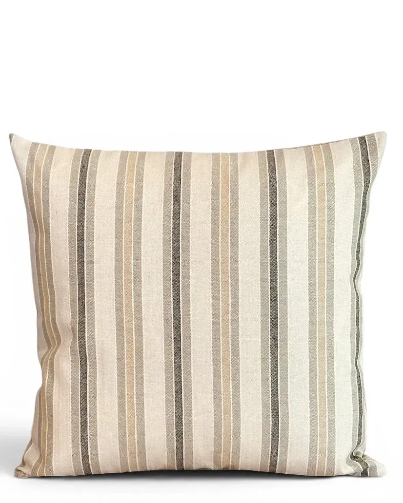 De La Mur Cuma putetrekk beige stripet 50x50 cm