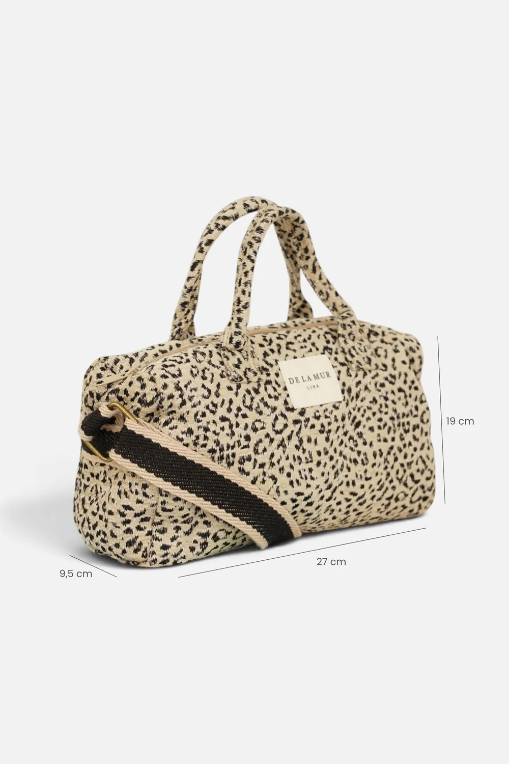 De La Mur Koto liten veske 27x19 cm leopard