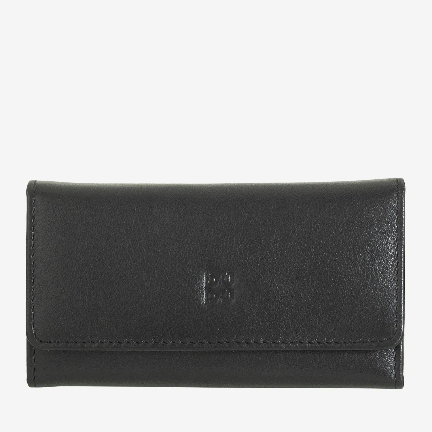DuDubags Tahiti nøkkeletui black 6 kroker skinn