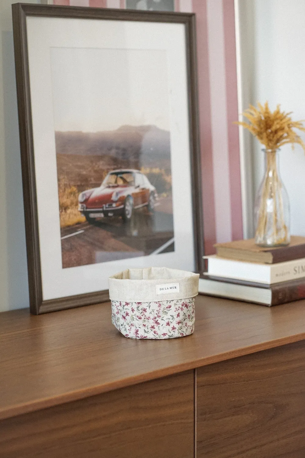 De La Mur Naila liten kurv 11,5 cm rosa