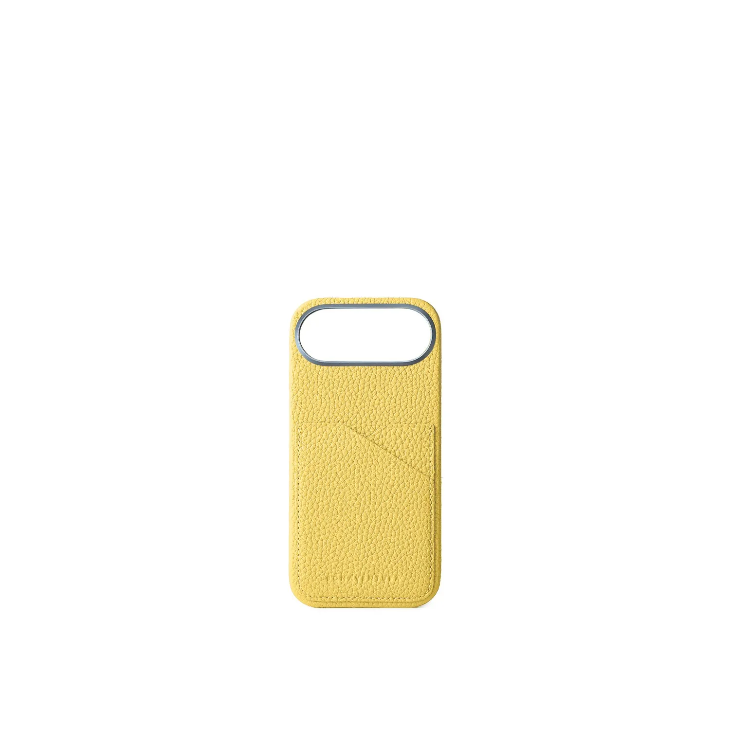 Bonaventura iPhone 17 Air bakdeksel krympeskinn Svart
