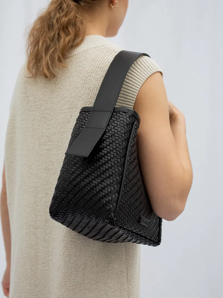 Cala Jade Iwa Mini skulderveske canvas beige