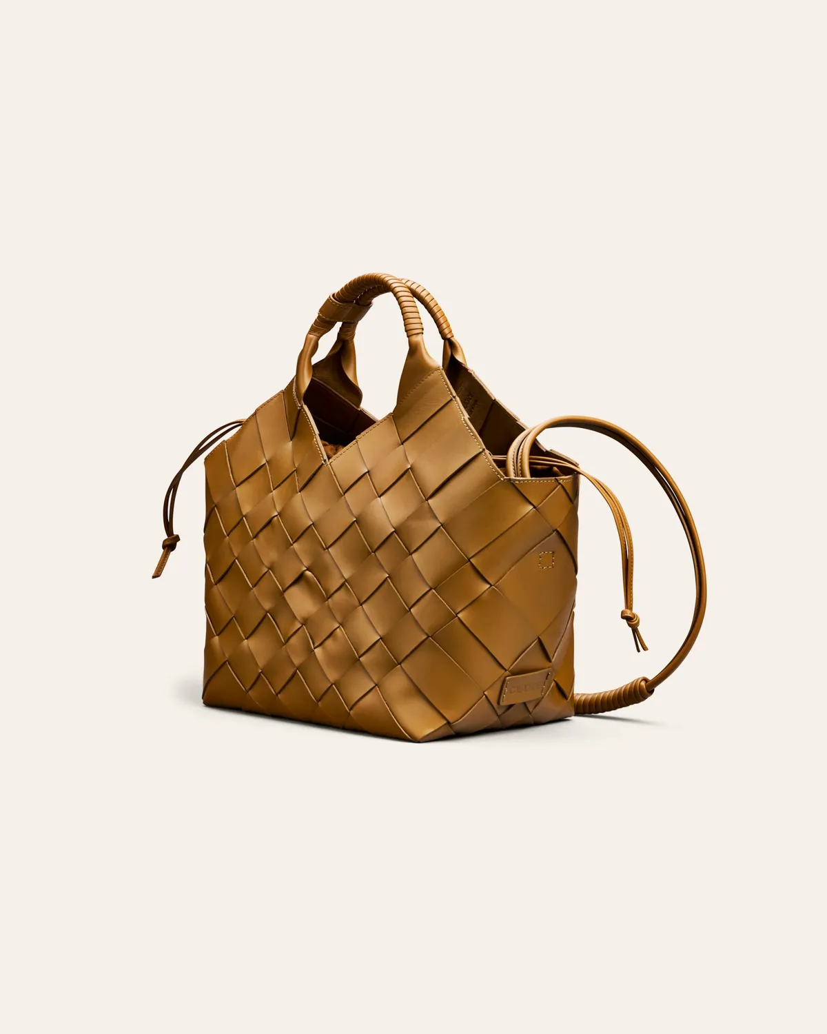 Calajade Misu L skulderveske sepia brown skinn