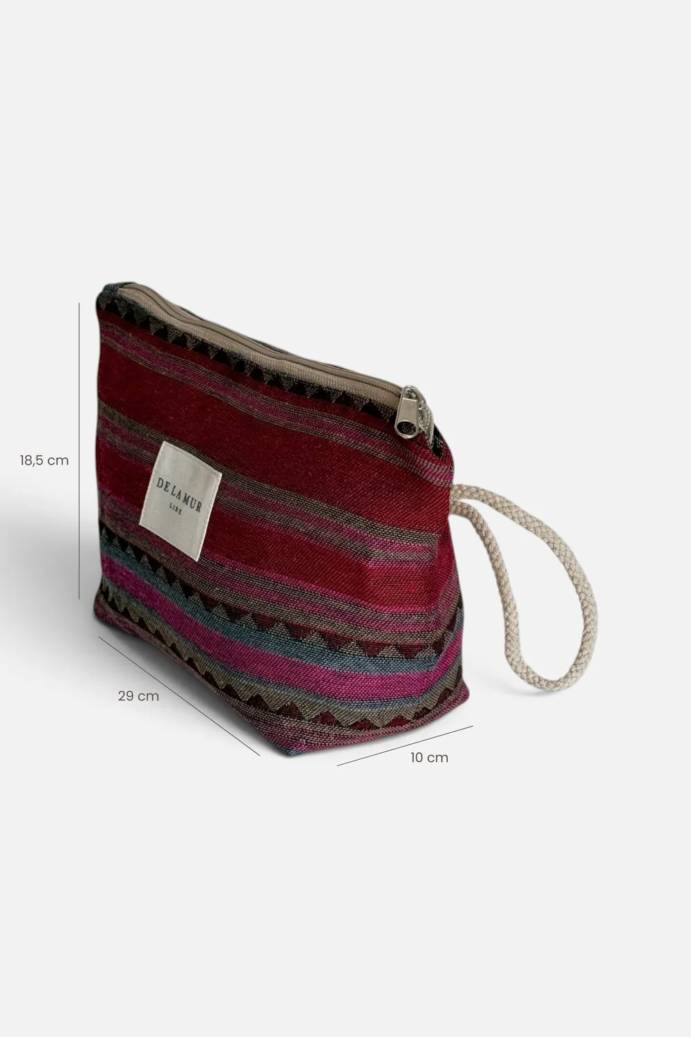 De La Mur Aura toalettmappe 29 cm jacquard flerfarget
