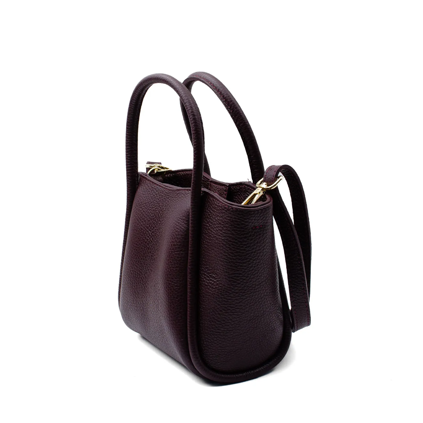Latalia Florence skinnveske bordeaux 26 cm
