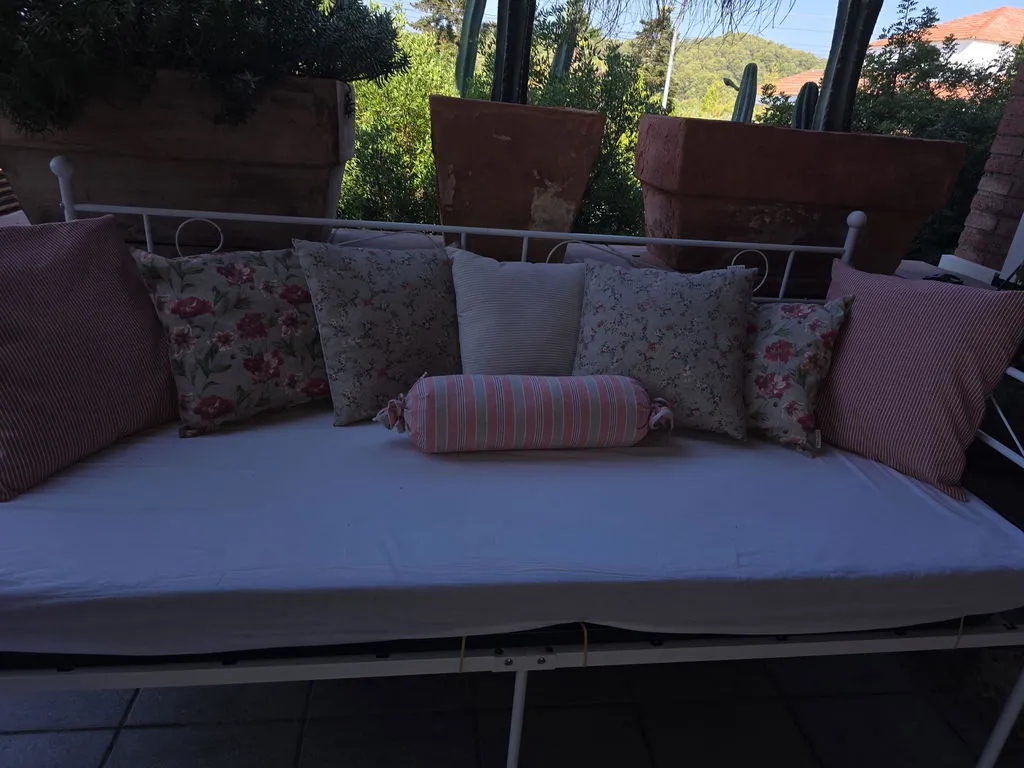 De La Mur Rane pute stripet rød 40 cm