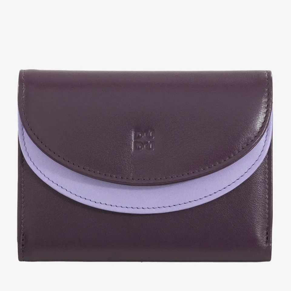 DuDubags Galapagos lommebok dame Deep purple RFID