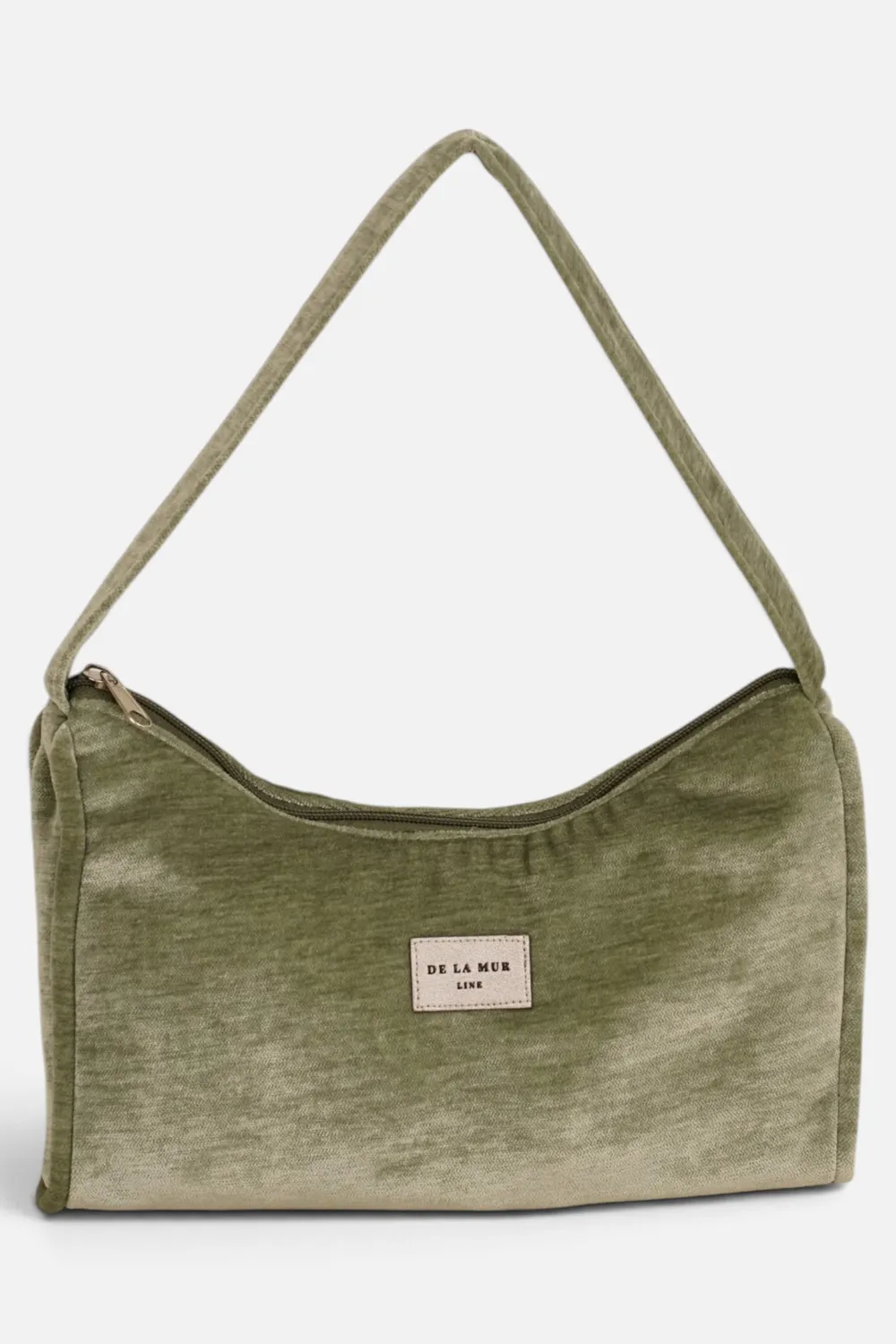 De La Mur Fiesta selskapsveske mint fløyel 25 cm