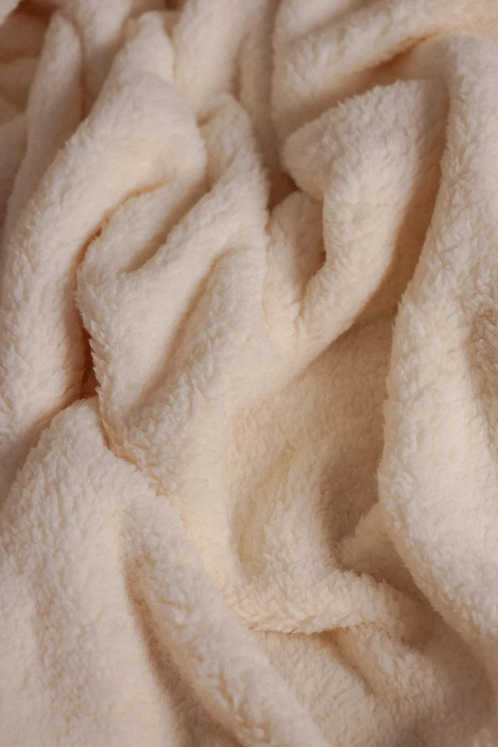 De La Mur Frio pledd natur teddy 180x150 cm