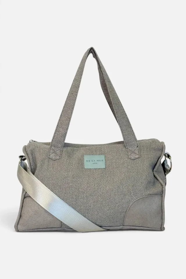 De La Mur Coast skulderveske grå 34x25x13 cm