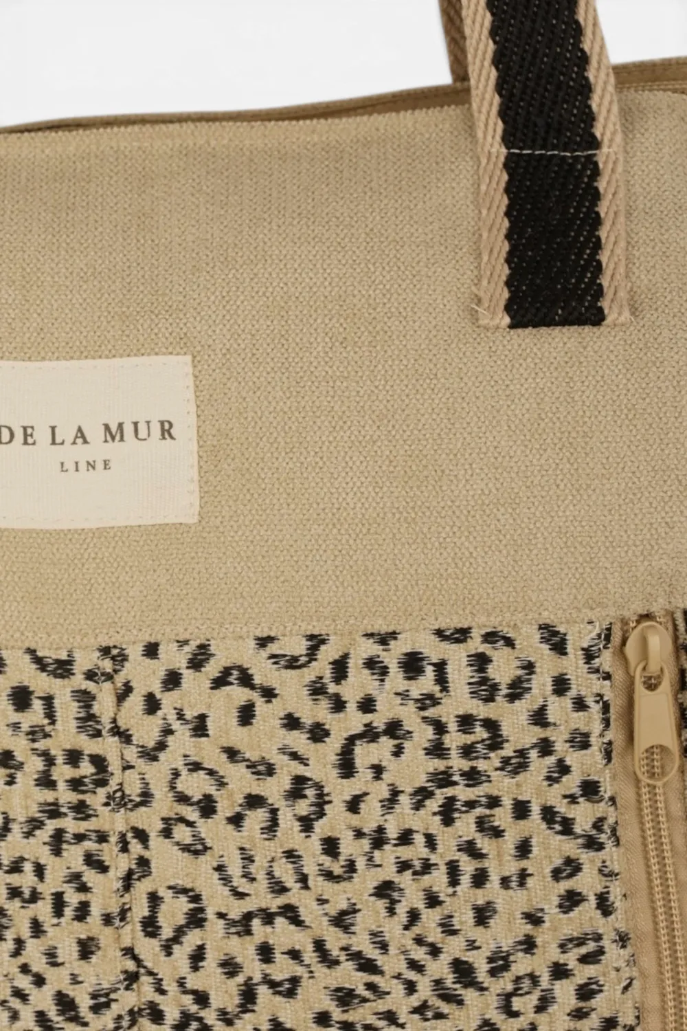 De La Mur Koto stor veske leopard 43x40x13 cm